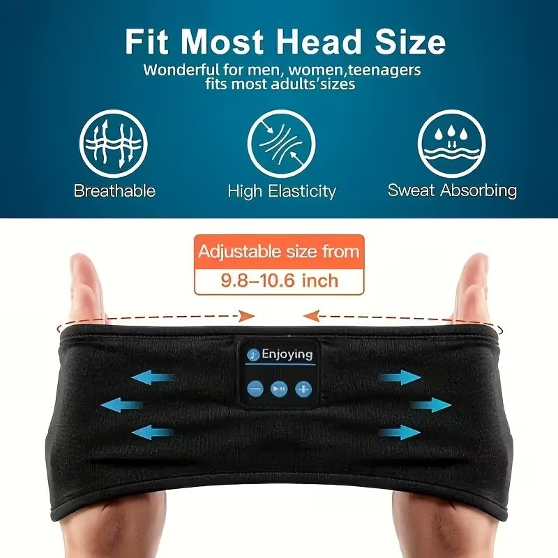 Bluetooth Slaap Hoofdband Zwart